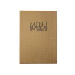 Galery – Porta menus liderpapel 16,5 x 23,5 cm com 4 bolsas0