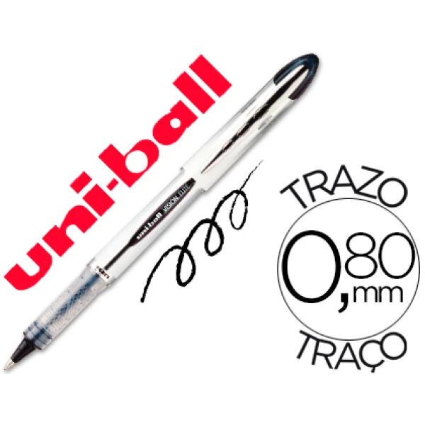 Thumbnail-Marcador uni-ball roller ub-200 vision preto 0,8 mm