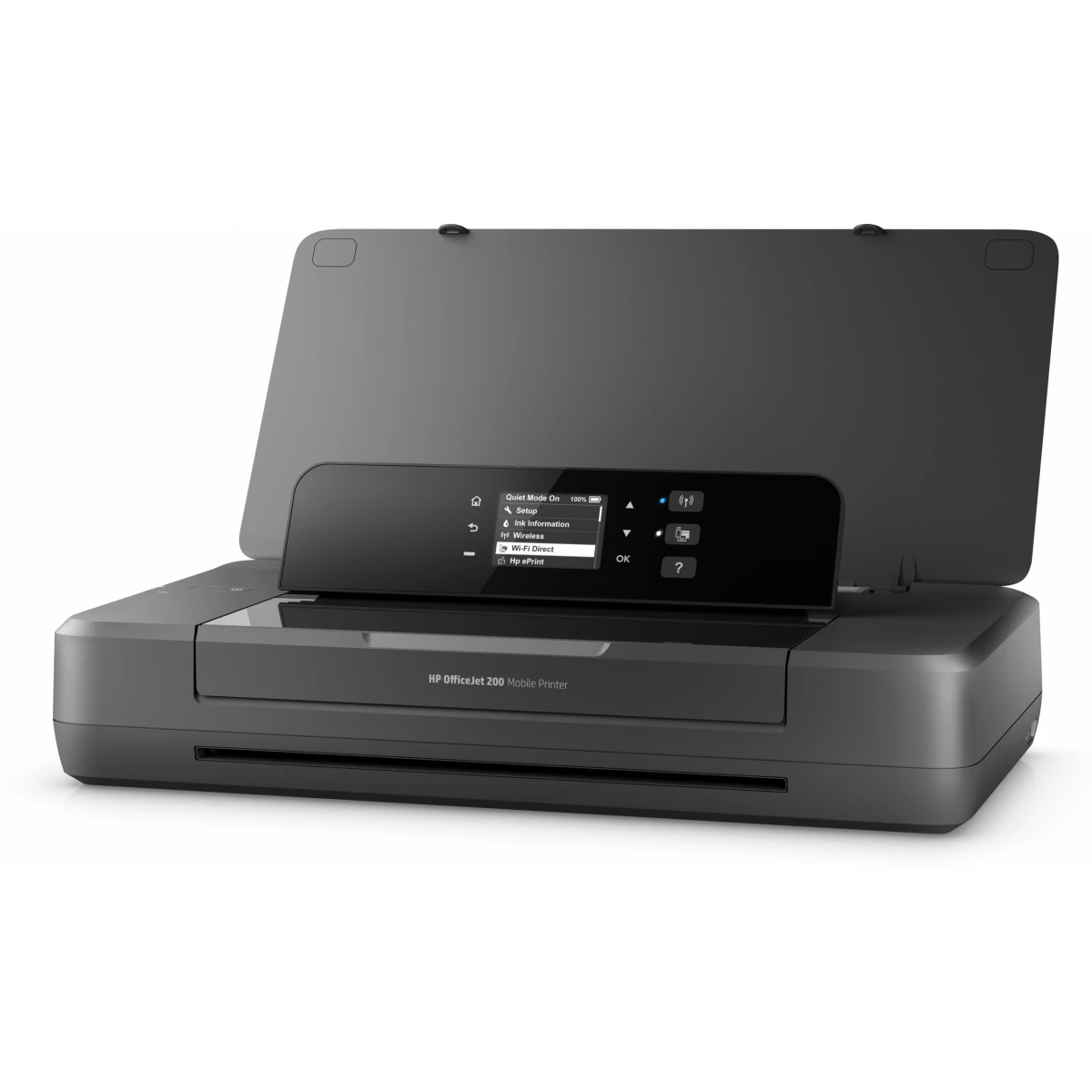 Galery – HP Officejet Impressora portátil 200, Cor, Impressora para Pequeno escritório, Impressão, Impressão via USB frontal0