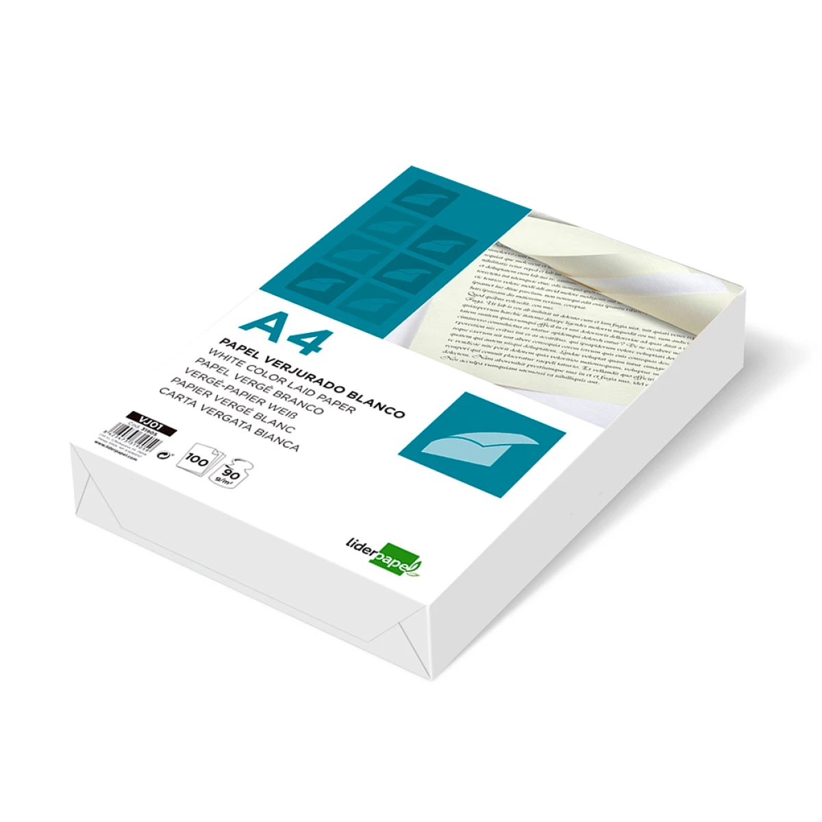 Galery – Papel verge liderpapel din a4 90 gr branco embalagem de 100 folhas0