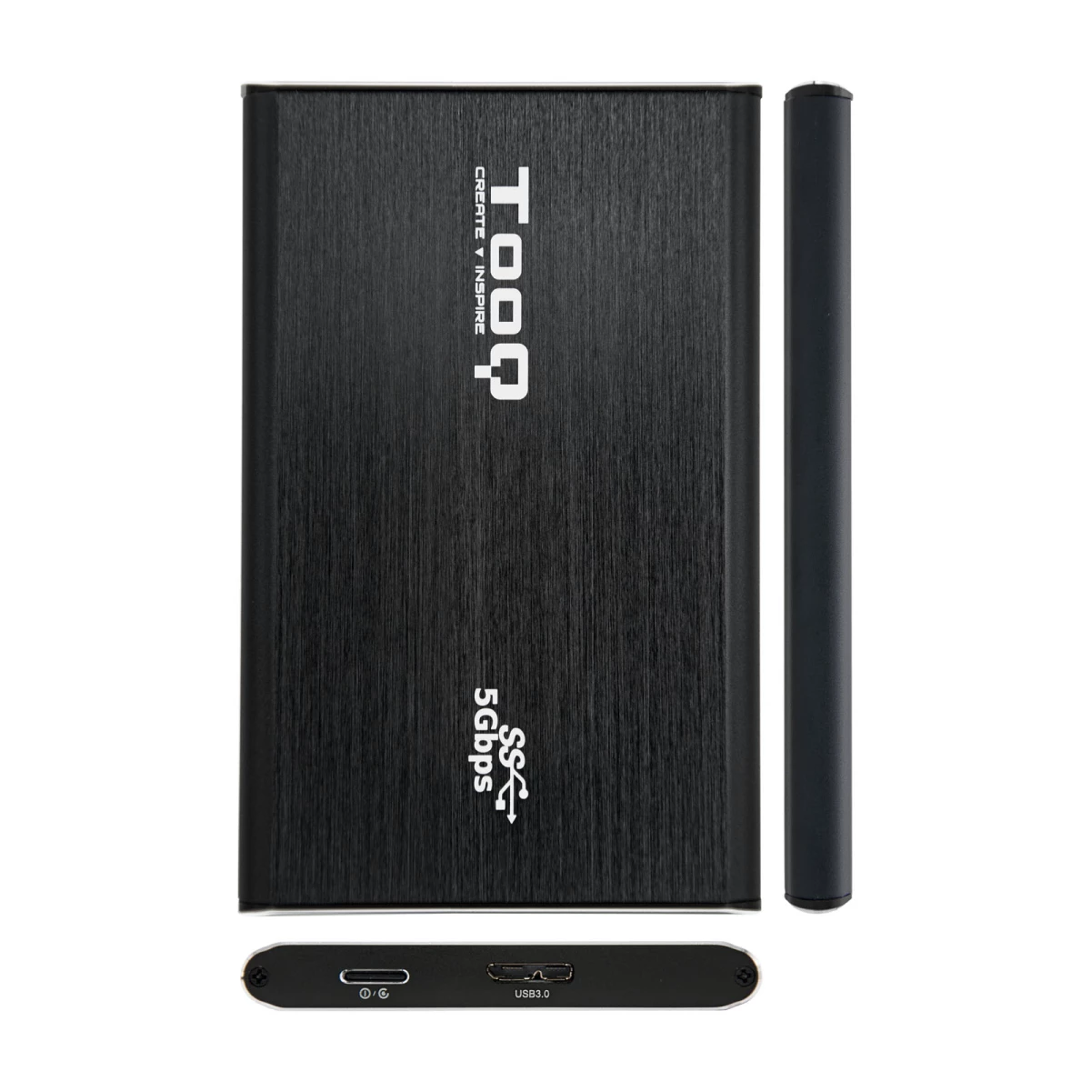 Galery – TooQ TQE-2529B Caixa para Discos Rígidos Compartimento HDD/SSD Preto 2.5″0