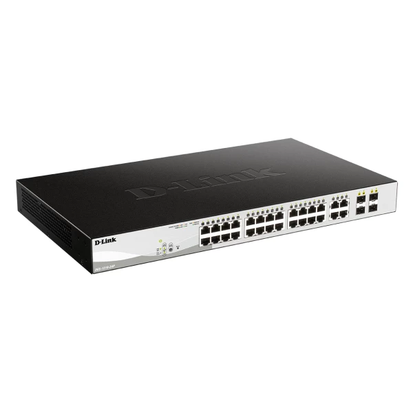 Thumbnail-D-Link DGS-1210-24P Gerido L2 Gigabit Ethernet (10/100/1000) Power over Ethernet (PoE) Preto