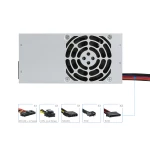 Galery – TooQ Ecopower II TFX OEM fonte de alimentação 500 W 20+4 pin ATX Prateado0