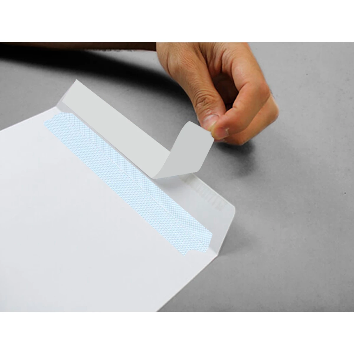 Galery – Envelope liderpapel bolsa c5 branco 162×229 mm tira de silicone pack de 250 unidades0