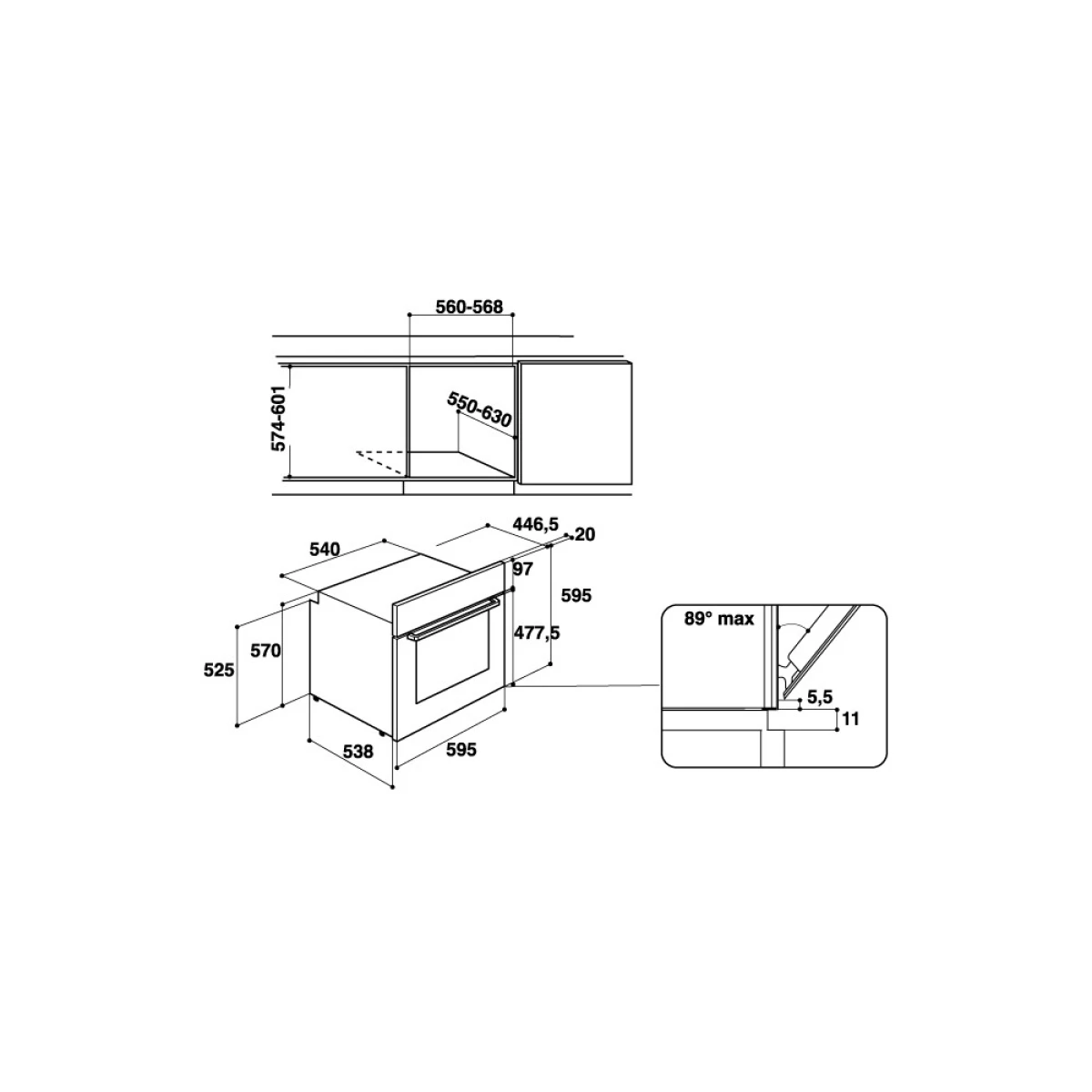 Galery – FORNO HOTPOINT – FA5 841 P IX0