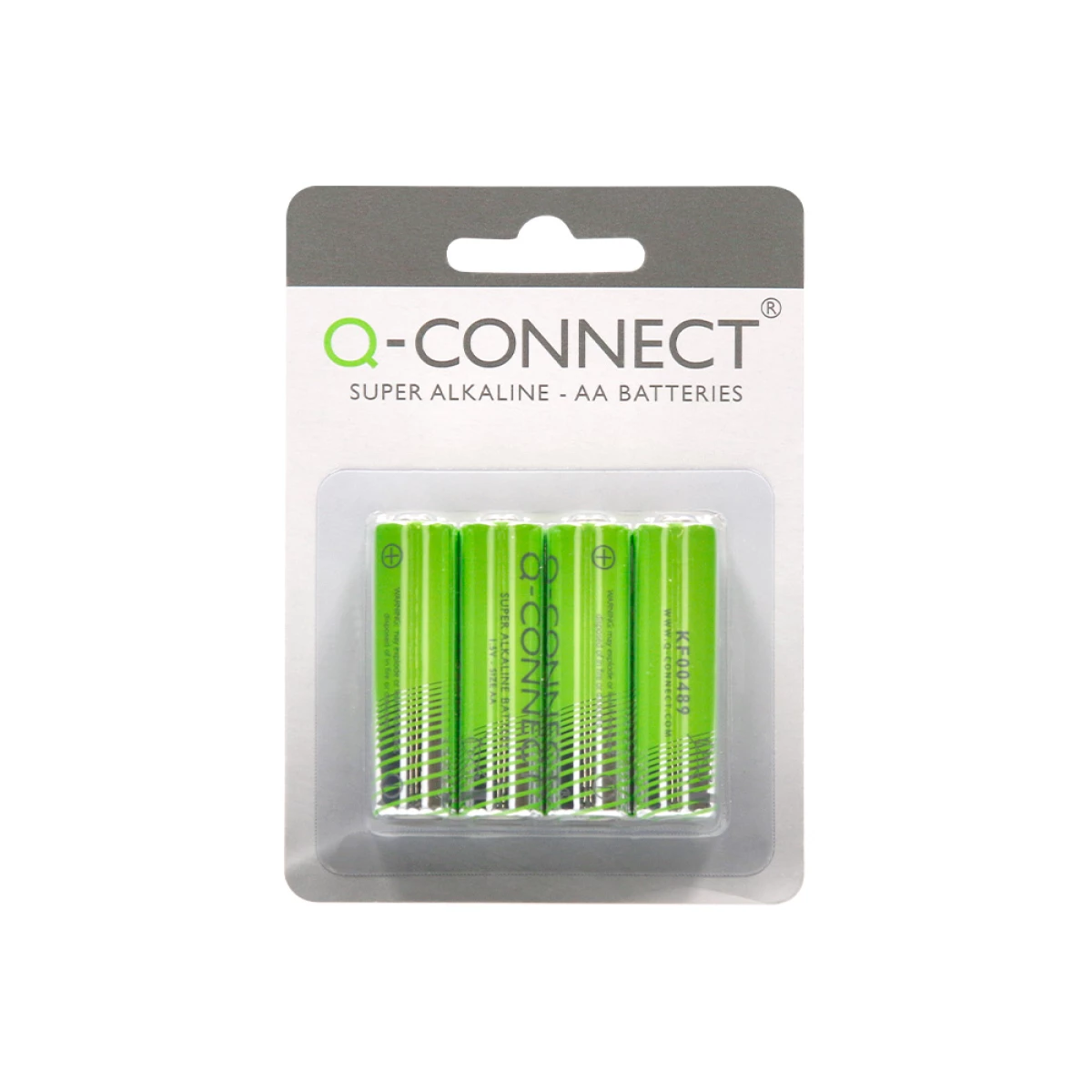 Galery – Pilha q-connect alcalina aa blister com 4 unidades0