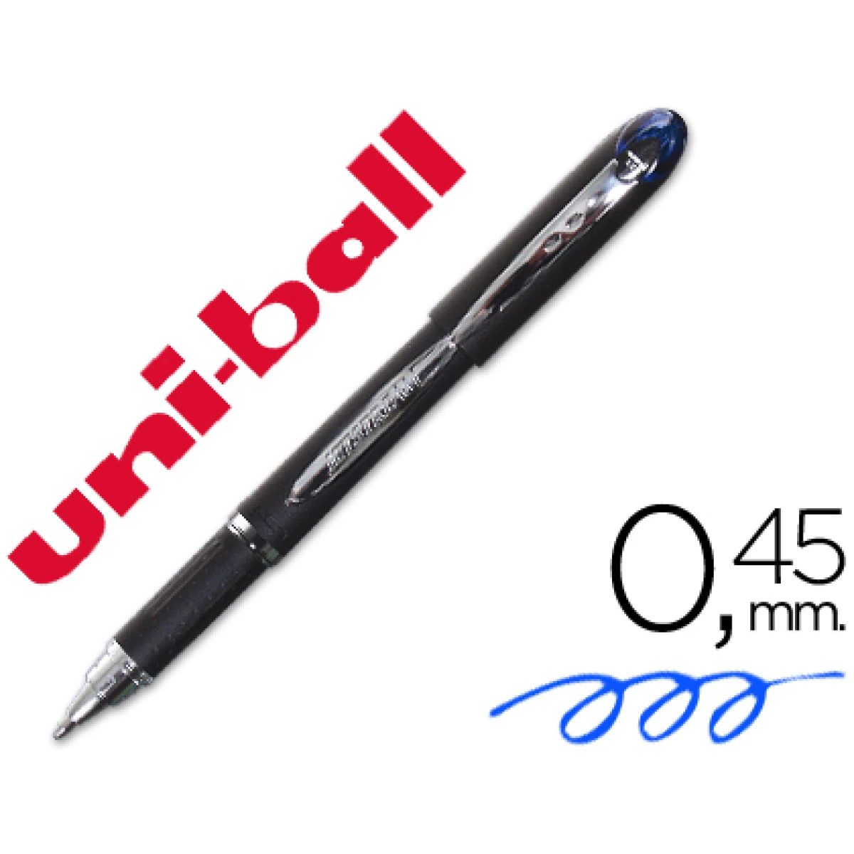 Thumbnail-Marcador uni-ball roller sx-210 azul