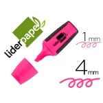 Thumbnail-Marcador fluorescente liderpapel rosa