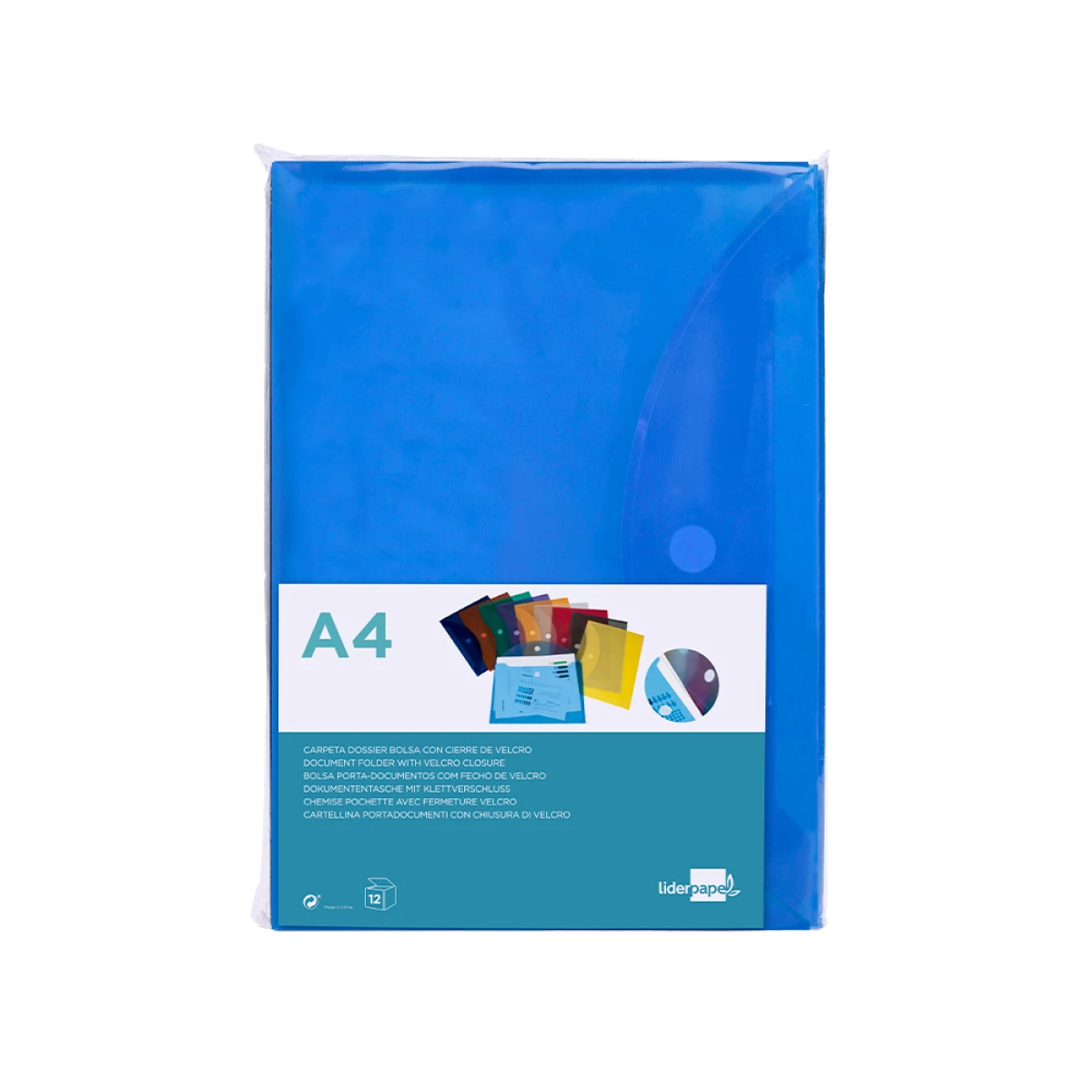 Galery – Bolsa porta documentos liderpapel din a4 azul0