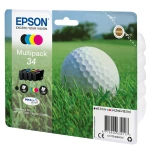 Thumbnail-Epson Golf ball C13T34664010 tinteiro 1 unidade(s) Original Rendimento padrão Preto, Ciano, Magenta, Amarelo