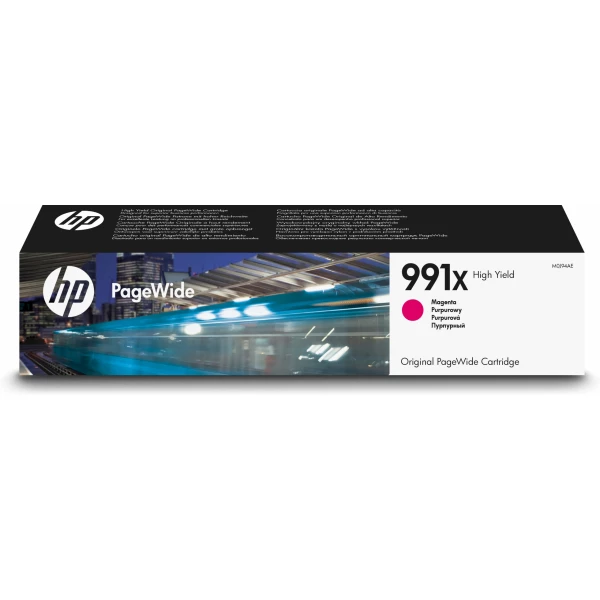 Thumbnail-HP Consumível PageWide Original 991X Magenta de elevado rendimento