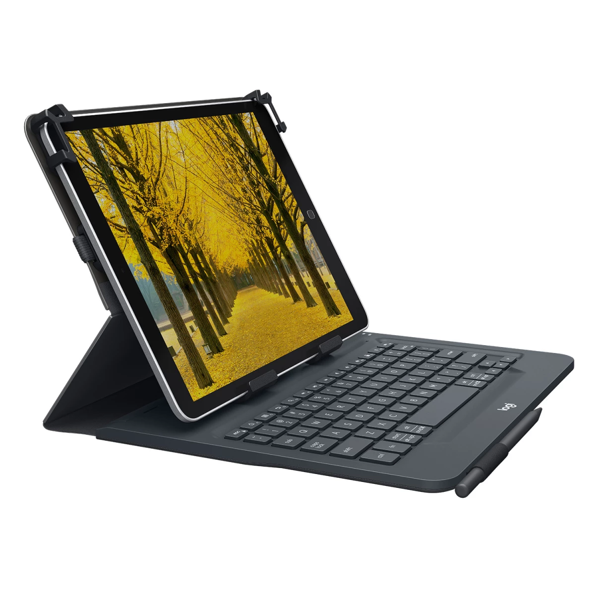 Thumbnail-Logitech Universal Folio Preto Bluetooth QWERTY Espanhol