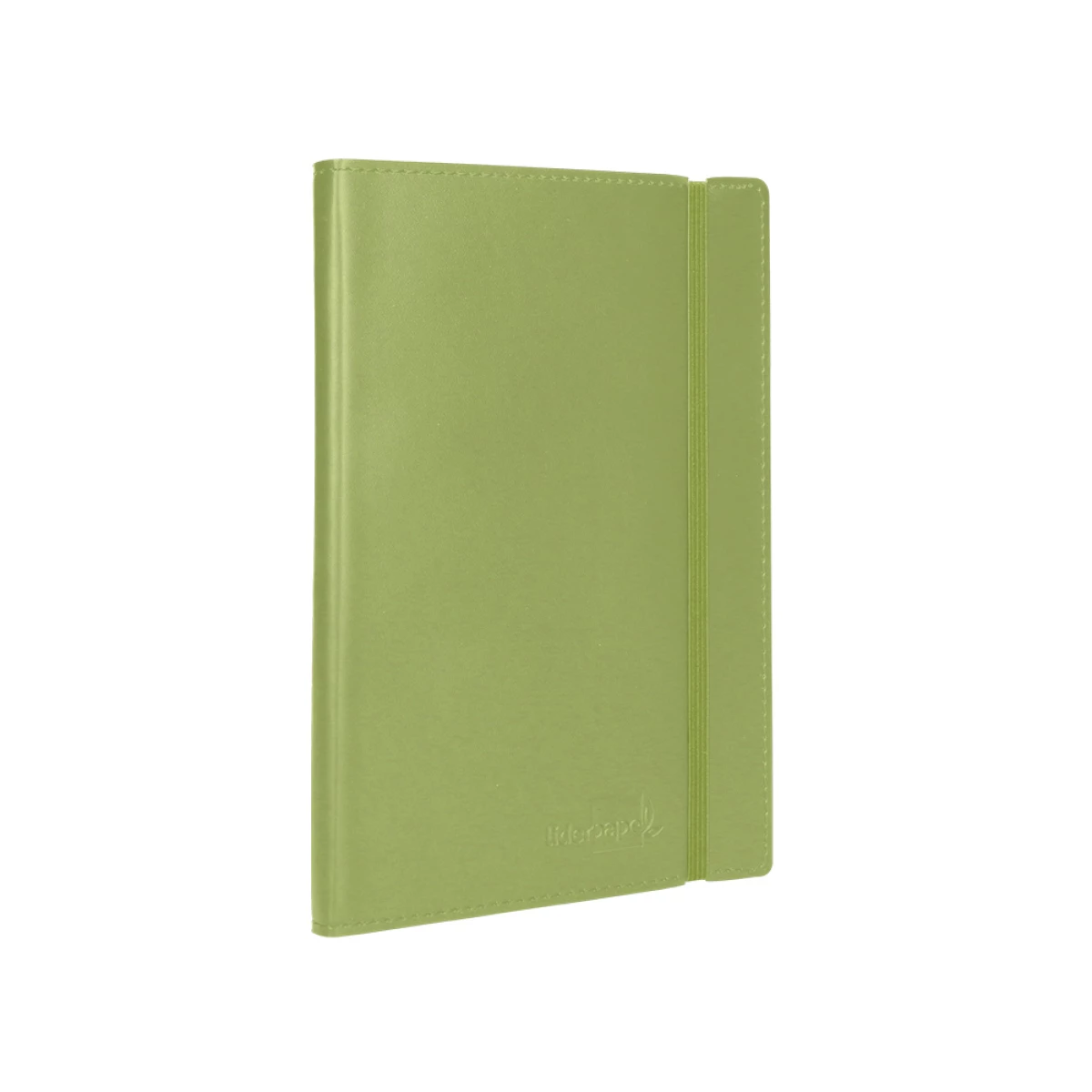 Galery – Livro apontamentos liderpapel pautado din a6 verde0