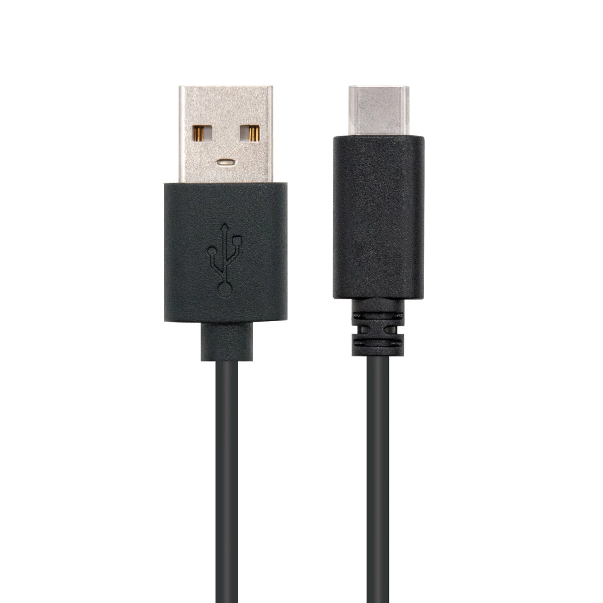 Galery – Nanocable USB 2.0, 1m cabo USB USB C USB A Preto0