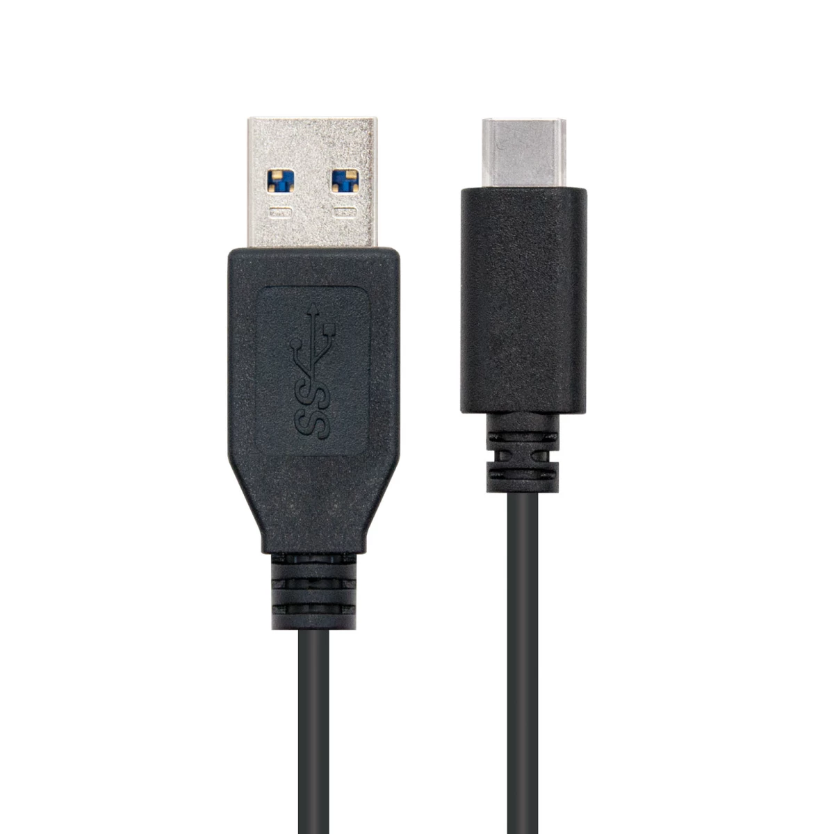 Galery – Nanocable USB 3.1, 1m cabo USB USB 3.2 Gen 2 (3.1 Gen 2) USB C USB A Preto0