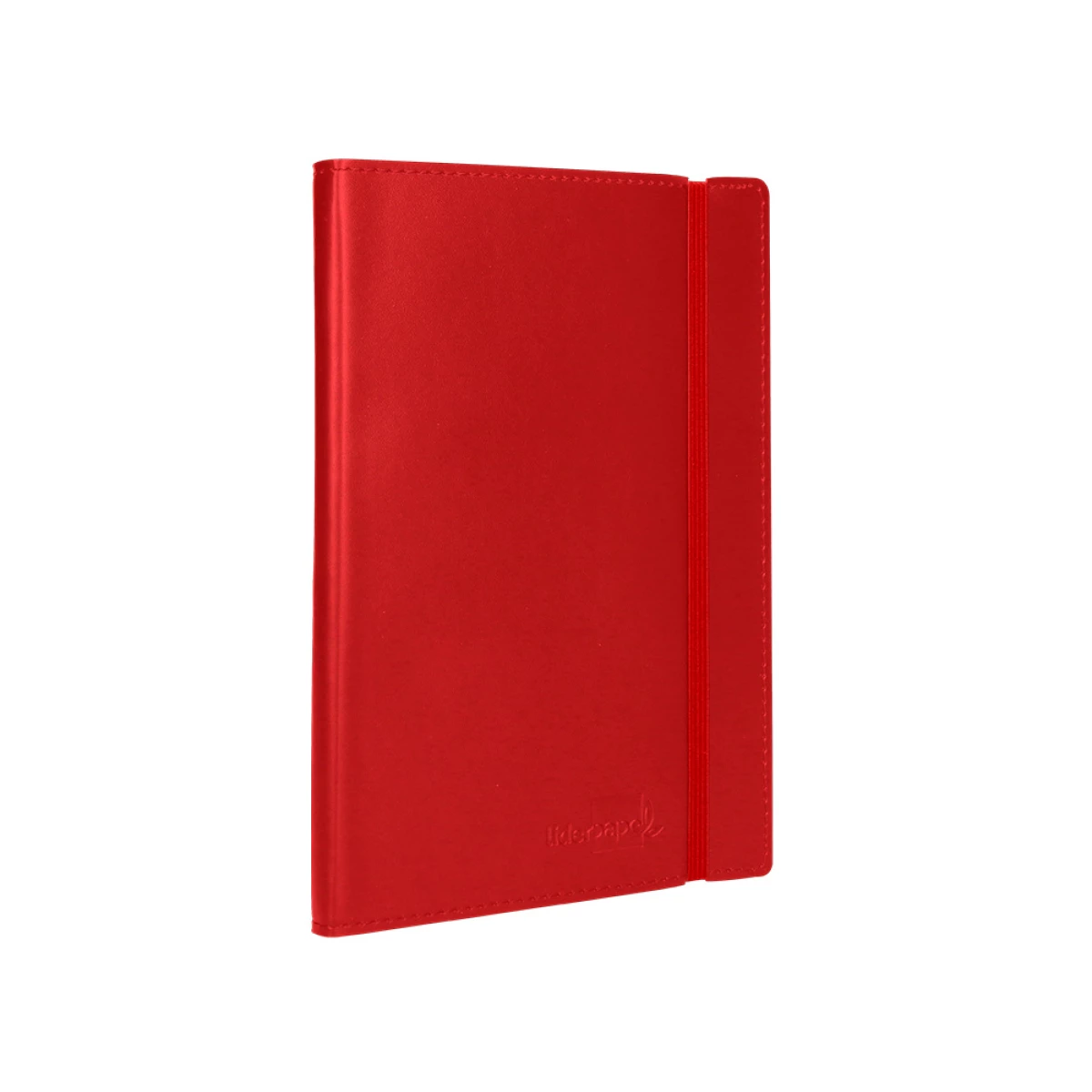 Galery – Livro apontamentos liderpapel com indice din a7 vermelho0
