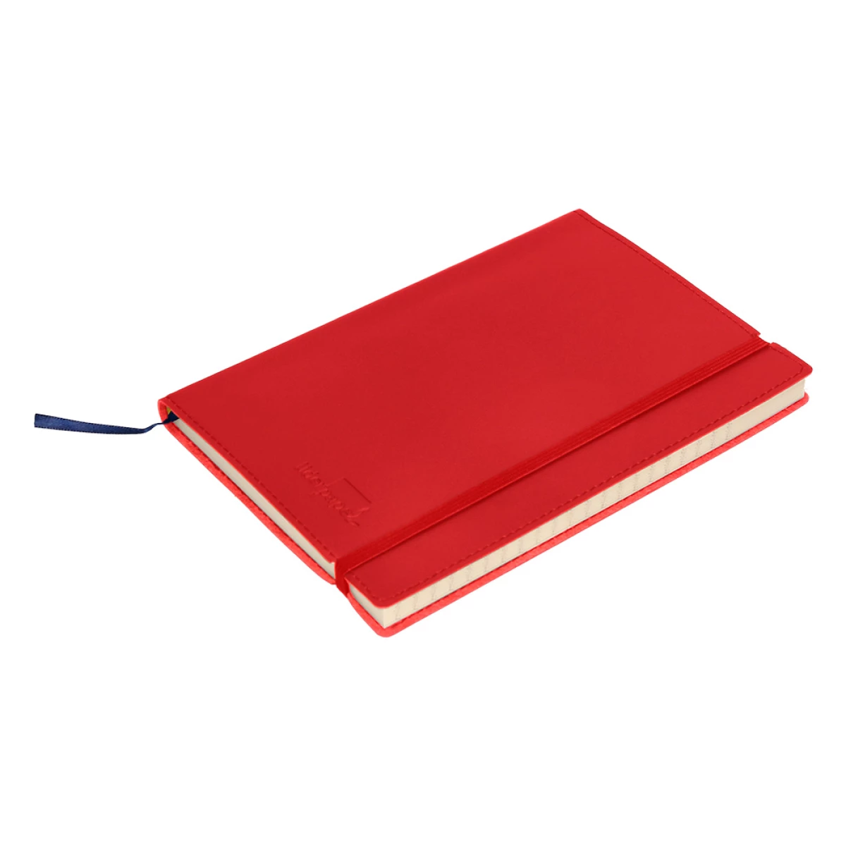 Galery – Livro apontamentos liderpapel com indice din a7 vermelho0