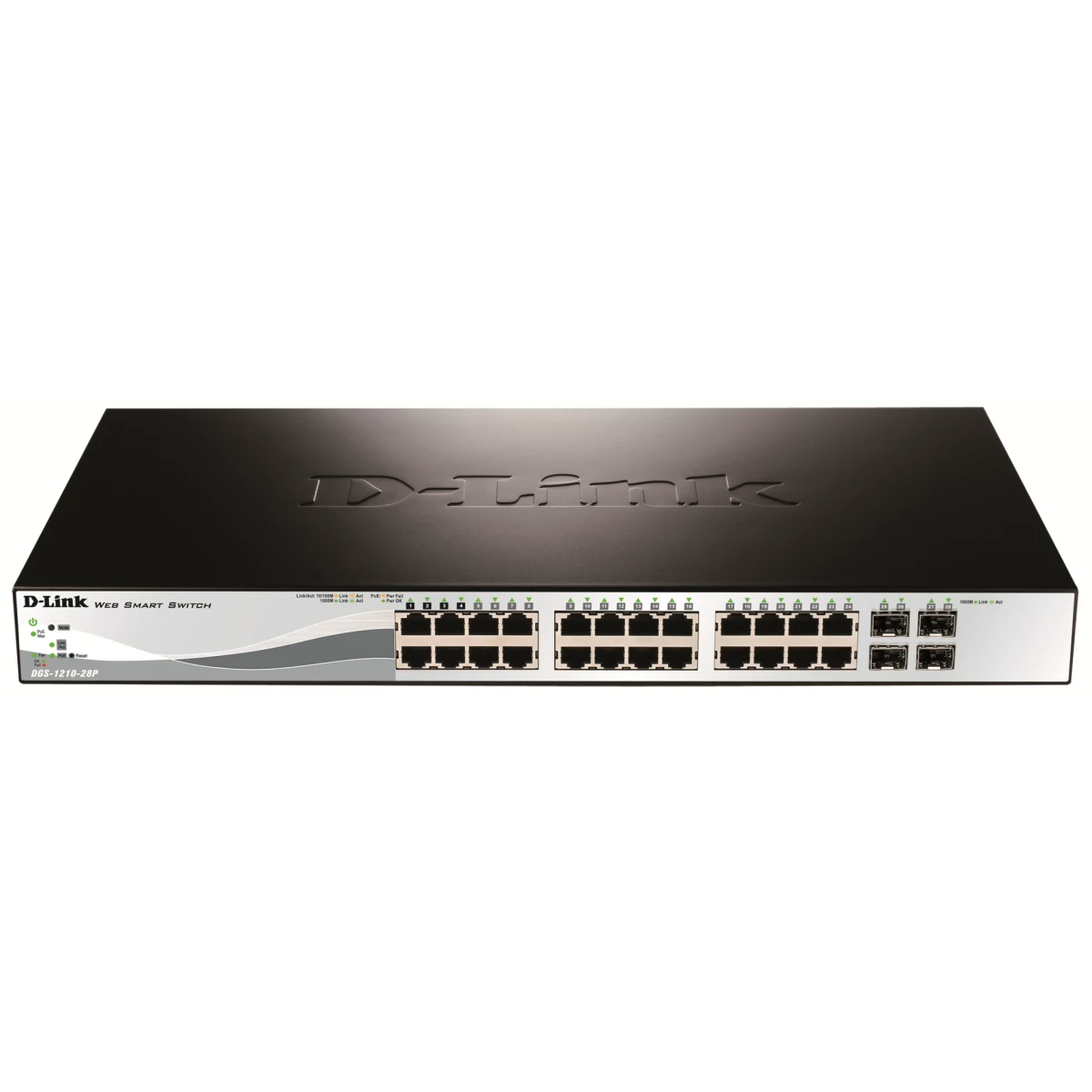 Thumbnail-D-Link DGS-1210-28P Gerido L2 Gigabit Ethernet (10/100/1000) Power over Ethernet (PoE) 1U