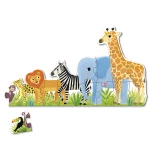 Galery – Goula Puzzle XXL Decreciente Selva Em forma de puzzle 16 unidade(s) Animais0