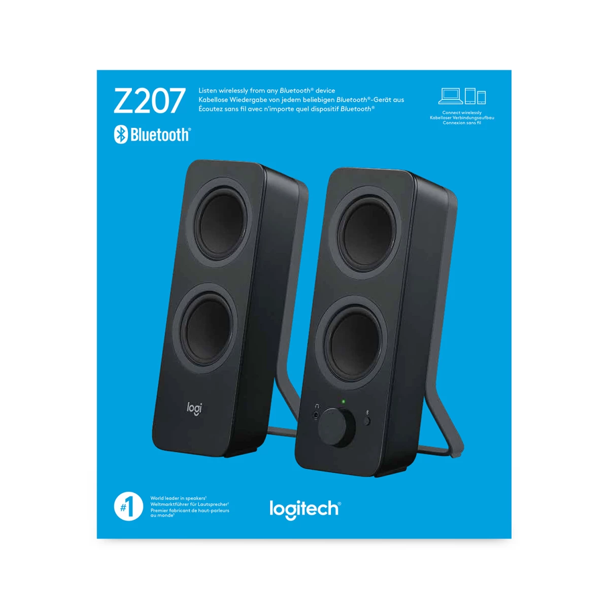 Galery – Logitech Z207 altifalante Preto Com fios e sem fios 5 W0