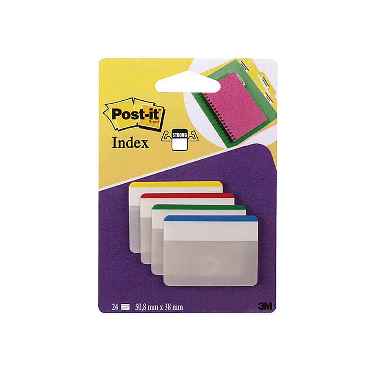 Galery – Bandas separadoras rigidas post-it index medias 50,8×38 mm0