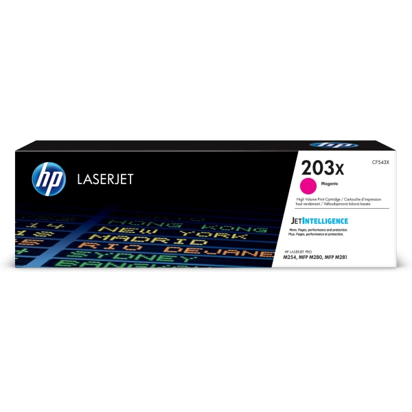 Thumbnail-HP Toner LaserJet Original 203X Magenta de elevado rendimento