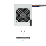 Galery – TooQ Fonte Ecopower II fonte de alimentação 500 W 20+4 pin ATX SFX Prateado0