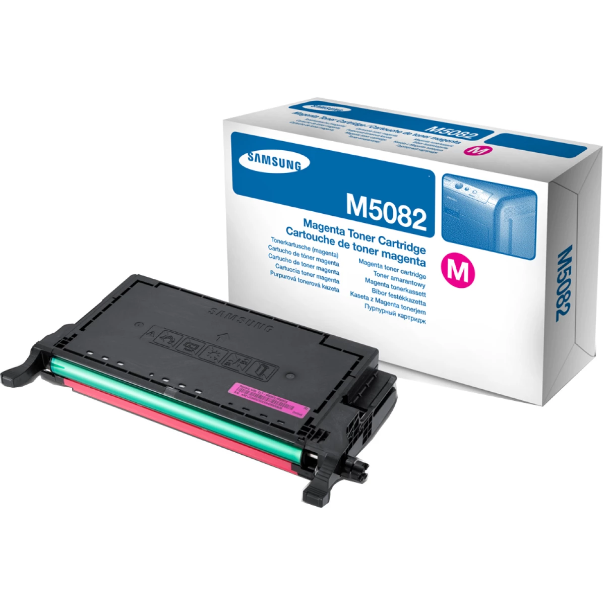 Galery – Samsung Cartucho de toner magenta CLT-M5082S0