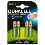 Thumbnail-Duracell StayCharged AAA (4pcs) Bateria recarregável Hidreto metálico de níquel