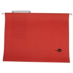 Galery – Capas de suspensao liderpapel din a4 kraft vermelho – 10 unidades0