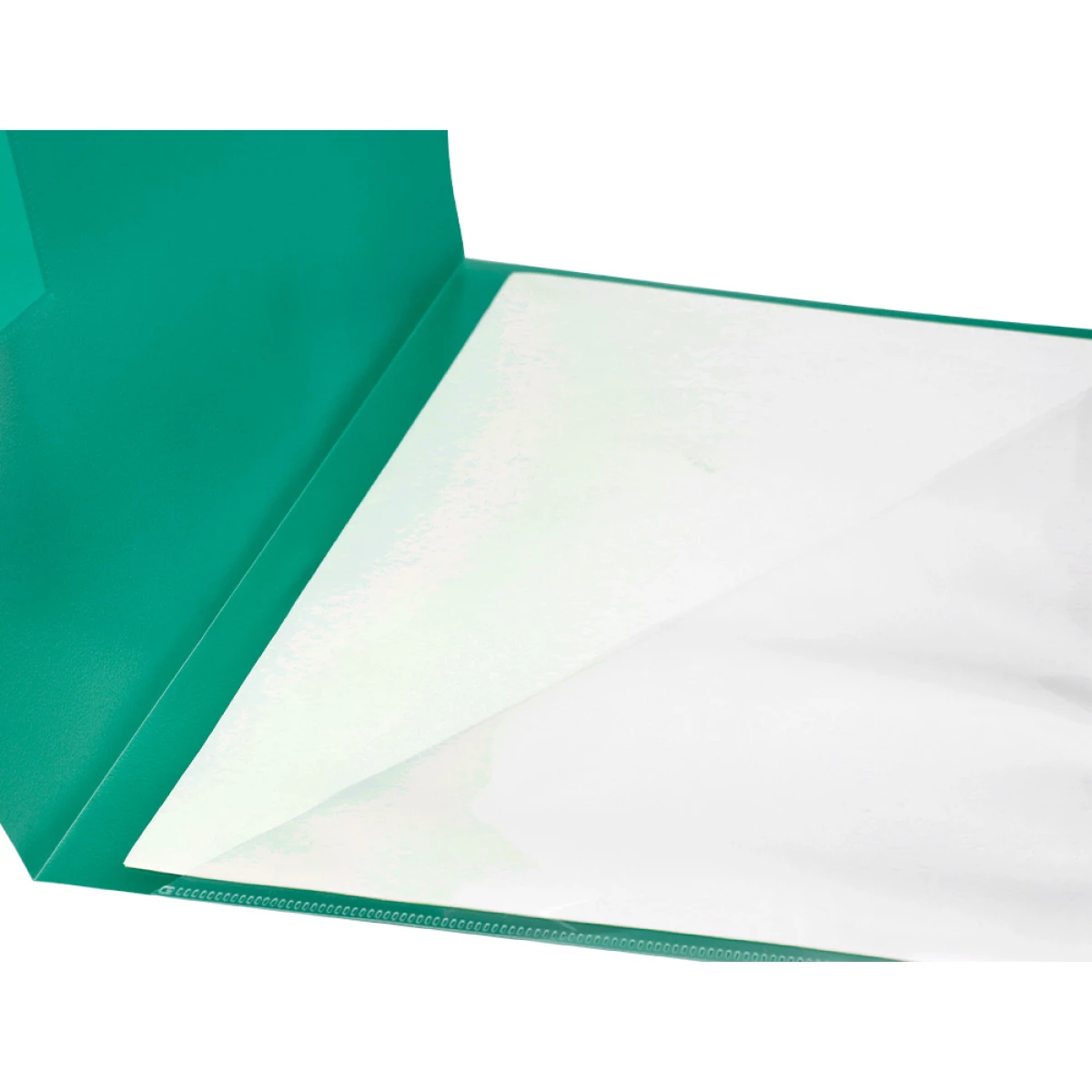 Galery – Bolsa dossier liderpapel din a4 polipropileno 180 microns verde translucido 20 folhas – 10 unidades0