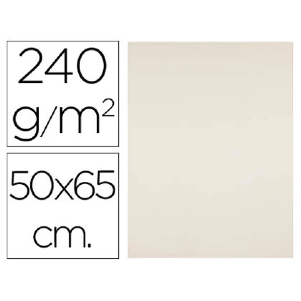 Thumbnail-Cartolina liderpapel 50×65 cm 240 gr creme – 5 unidades