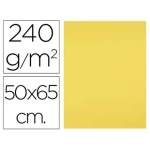 Thumbnail-Cartolina liderpapel 50×65 cm 240 gr amarelo limao – 5 unidades