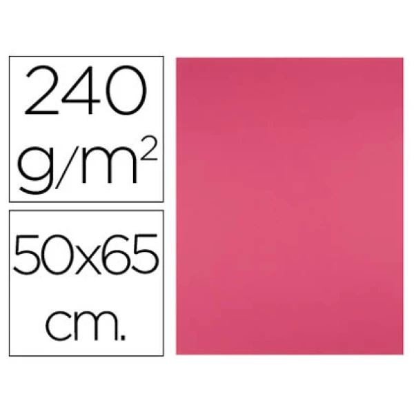 Thumbnail-Cartolina liderpapel 50×65 cm 240 gr fucsia – 5 unidades