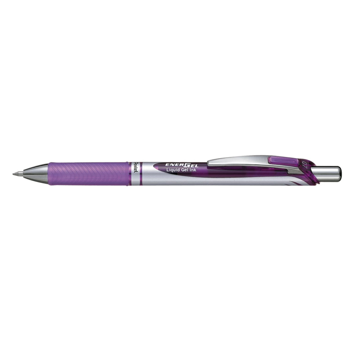 Galery – Roller pentel bl77 0,7 mm energel rectractil violeta – 12 unidades0