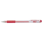 Galery – Roller pentel k116 gel grip vermelho – 12 unidades0