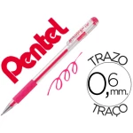 Thumbnail-Roller pentel k116 gel grip rosa – 12 unidades