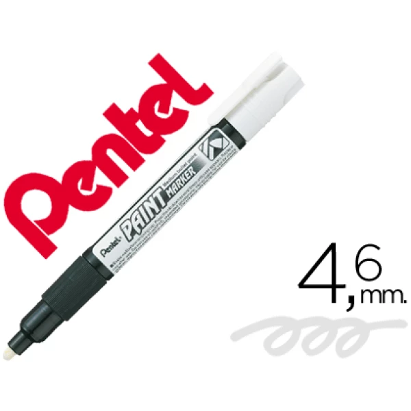 Thumbnail-Marcador pentel mmp20 paint vidro e plastico branco – 12 unidades