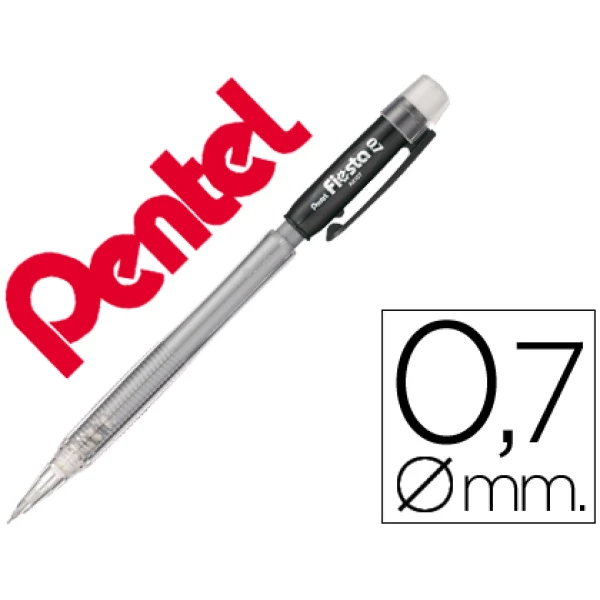 Thumbnail-Lapiseira pentel ax107 fiesta 0,7 mm preto – 12 unidades