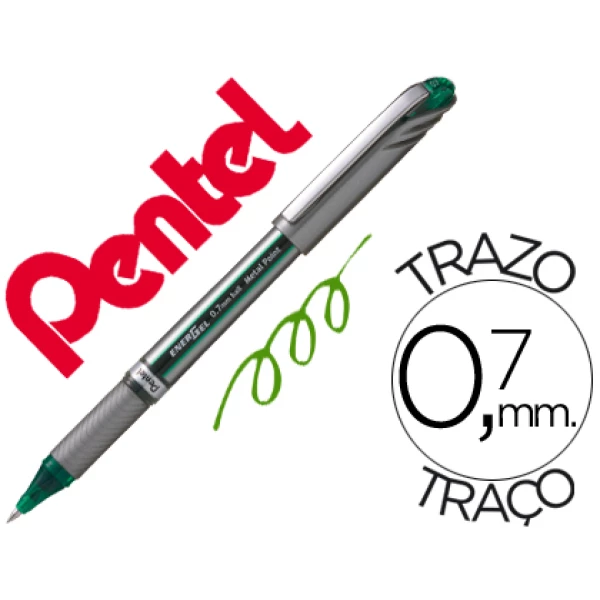 Thumbnail-Roller pentel energel bl27 verde – 12 unidades