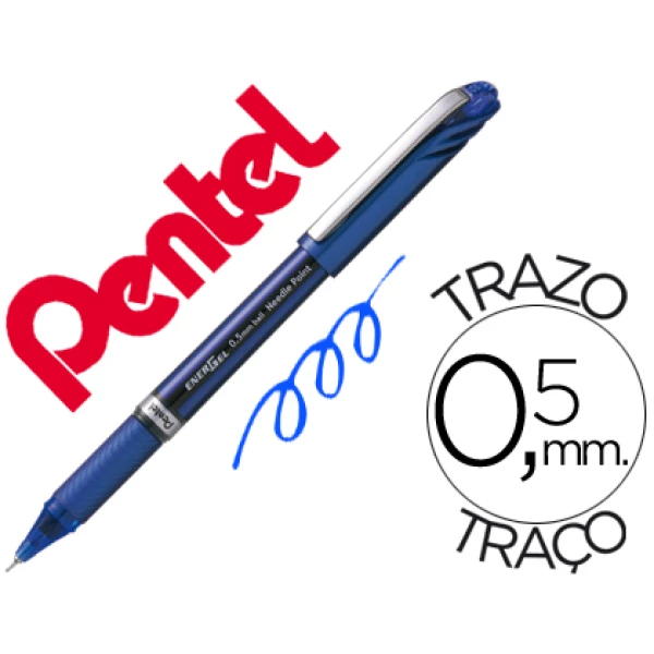 Thumbnail-Roller pentel energel bln25 azul – 12 unidades