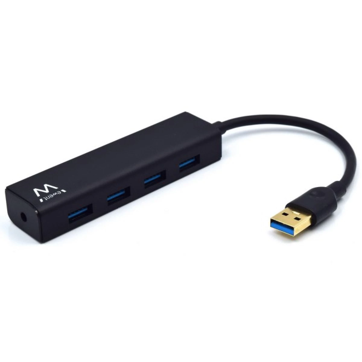 Thumbnail-Ewent EW1136 hub de interface USB 3.2 Gen 1 (3.1 Gen 1) Type-A 480 Mbit/s Preto