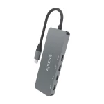 Galery – AISENS A109-0695 hub de interface USB 3.2 Gen 2 (3.1 Gen 2) Type-C 10000 Mbit/s Cinzento0