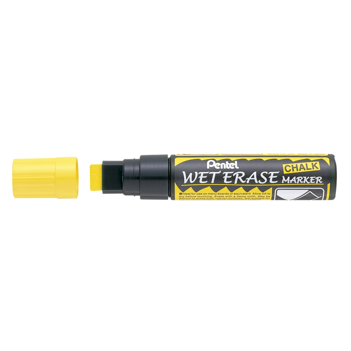 Galery – Marcador pentel giz smw56 wet erase amarelo – 12 unidades0