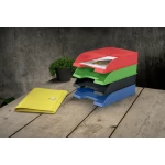 Galery – Leitz 52275050 bandeja de papel/organizador Poliureteno Verde0