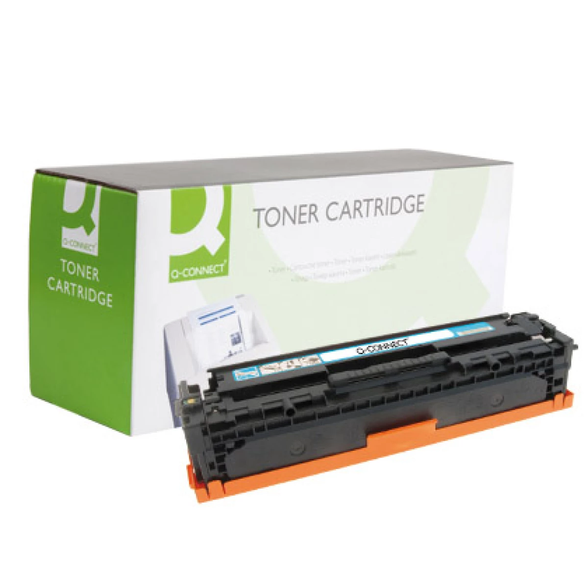 Thumbnail-Toner q-connect compativel hp cb541a cor laser jet 1215/1515/1518 -1.400pag