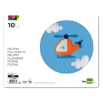 Galery – Bloco trabalhos manuais liderpapel feltro 210x297mm 10 f 180 gr cores sortidas0