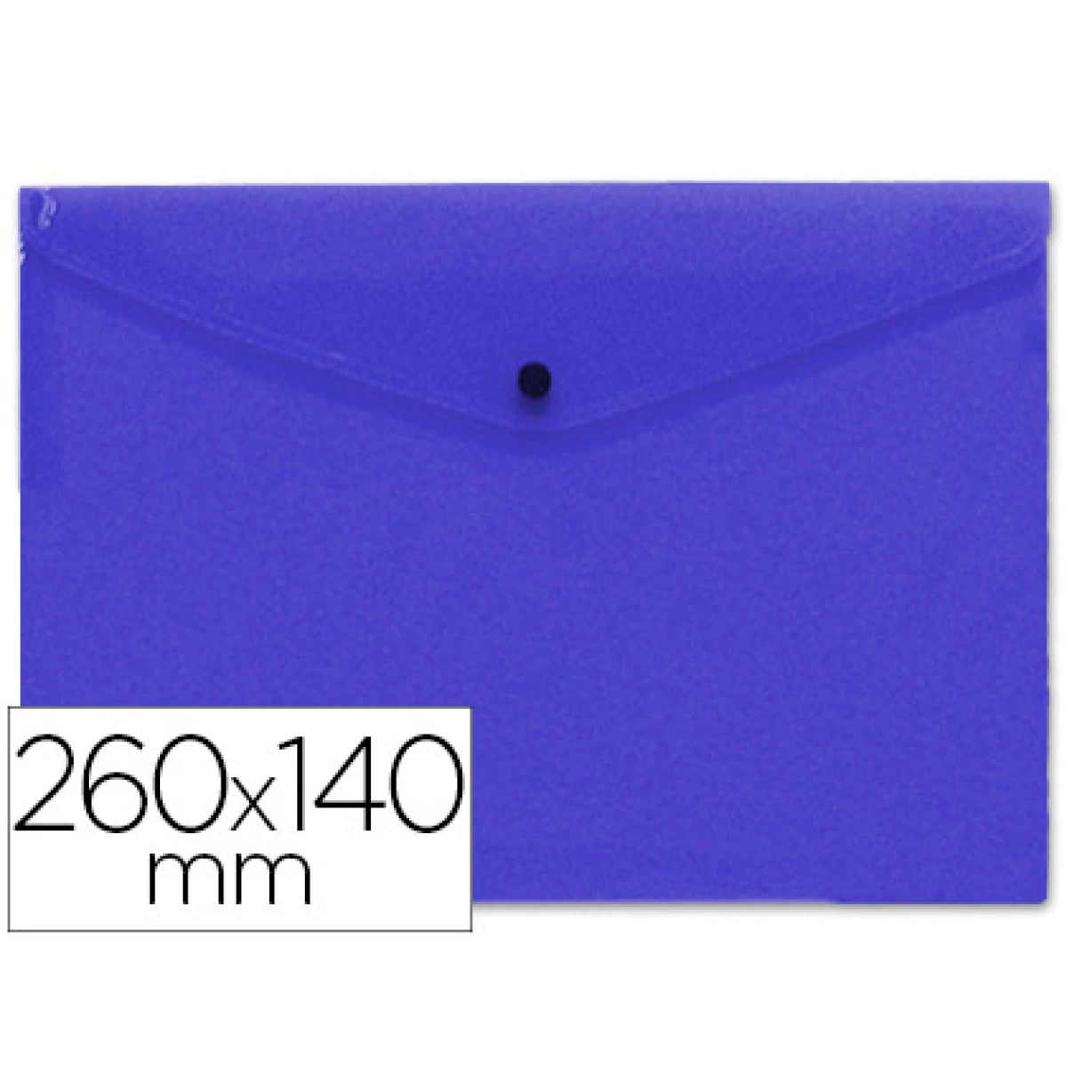 Thumbnail-Bolsa porta documentos liderpapel com mola formato 26×14 cm cor azul