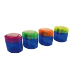 Galery – Apara lapis m+r neo light 2 usos com deposito cores sortidas – 10 unidades0