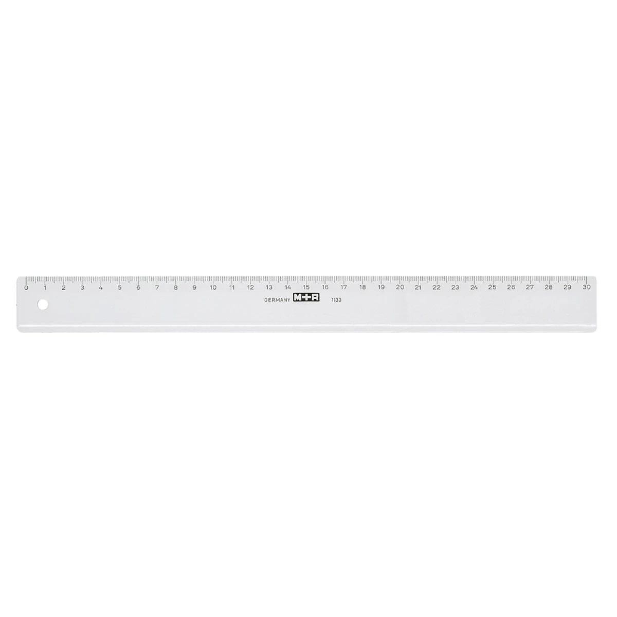 Galery – Regua m+r 30 cm plastico transparente0